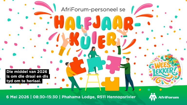 Halfjaarkuier vir personeel